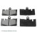 Brake Pad Set, disc brake ADT342125 Blue Print, Thumbnail 2