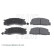 Brake Pad Set, disc brake ADT342127 Blue Print, Thumbnail 2