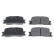 Brake Pad Set, disc brake ADT342129 Blue Print
