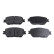 Brake Pad Set, disc brake ADT342130 Blue Print