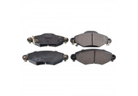 Brake Pad Set, disc brake ADT342139 Blue Print