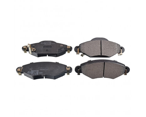 Brake Pad Set, disc brake ADT342139 Blue Print