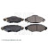 Brake Pad Set, disc brake ADT342139 Blue Print, Thumbnail 3