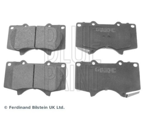 Brake Pad Set, disc brake ADT342142 Blue Print, Image 2