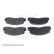 Brake Pad Set, disc brake ADT342144 Blue Print, Thumbnail 2