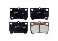 Brake Pad Set, disc brake ADT342156 Blue Print