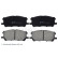 Brake Pad Set, disc brake ADT342157 Blue Print, Thumbnail 2