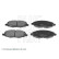 Brake Pad Set, disc brake ADT342159 Blue Print, Thumbnail 2