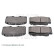 Brake Pad Set, disc brake ADT342160 Blue Print, Thumbnail 2