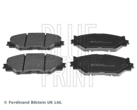 Brake Pad Set, disc brake ADT342163 Blue Print, Image 2