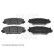 Brake Pad Set, disc brake ADT342163 Blue Print, Thumbnail 2