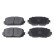 Brake Pad Set, disc brake ADT342166 Blue Print