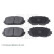 Brake Pad Set, disc brake ADT342166 Blue Print, Thumbnail 2
