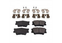 Brake Pad Set, disc brake ADT342168 Blue Print