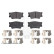 Brake Pad Set, disc brake ADT342168 Blue Print, Thumbnail 2