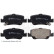 Brake Pad Set, disc brake ADT342173 Blue Print, Thumbnail 2