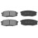Brake Pad Set, disc brake ADT342176 Blue Print