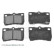 Brake Pad Set, disc brake ADT342178 Blue Print, Thumbnail 2