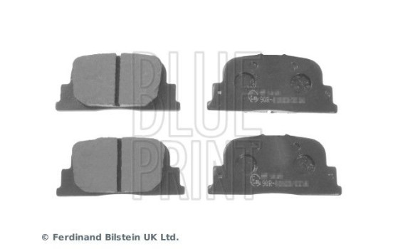 Brake Pad Set, disc brake ADT342179 Blue Print, Image 2