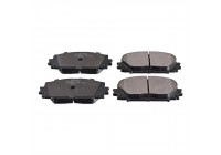 Brake Pad Set, disc brake ADT342181 Blue Print