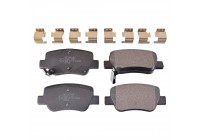 Brake Pad Set, disc brake ADT342183 Blue Print