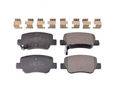 Brake Pad Set, disc brake ADT342183 Blue Print