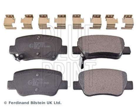 Brake Pad Set, disc brake ADT342183 Blue Print, Image 3