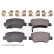Brake Pad Set, disc brake ADT342183 Blue Print, Thumbnail 3