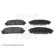Brake Pad Set, disc brake ADT342190 Blue Print, Thumbnail 2