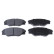 Brake Pad Set, disc brake ADT342195 Blue Print
