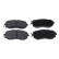 Brake Pad Set, disc brake ADT342196 Blue Print