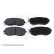 Brake Pad Set, disc brake ADT342196 Blue Print, Thumbnail 2