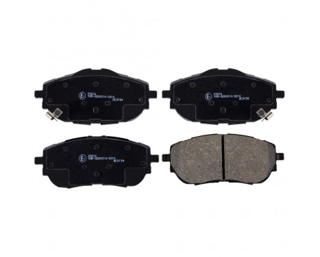 Brake Pad Set, disc brake ADT342198 Blue Print