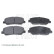 Brake Pad Set, disc brake ADT342199 Blue Print, Thumbnail 2
