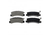 Brake Pad Set, disc brake ADT34220 Blue Print