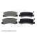 Brake Pad Set, disc brake ADT34220 Blue Print, Thumbnail 2
