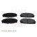 Brake Pad Set, disc brake ADT342200 Blue Print, Thumbnail 2