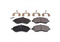 Brake Pad Set, disc brake ADT342206 Blue Print
