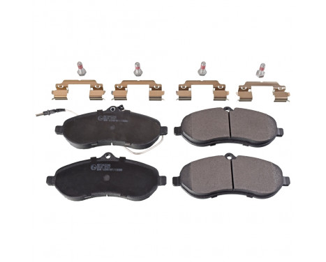 Brake Pad Set, disc brake ADT342206 Blue Print
