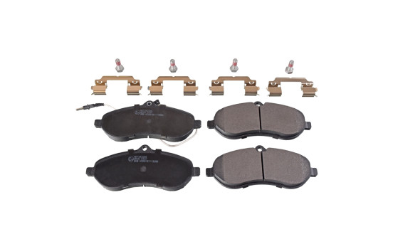 Brake Pad Set, disc brake ADT342206 Blue Print