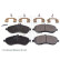 Brake Pad Set, disc brake ADT342206 Blue Print, Thumbnail 2