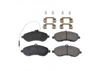Brake Pad Set, disc brake ADT342207 Blue Print