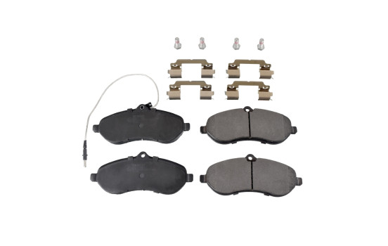 Brake Pad Set, disc brake ADT342207 Blue Print