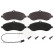 Brake Pad Set, disc brake ADT342207 Blue Print, Thumbnail 2