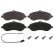 Brake Pad Set, disc brake ADT342207 Blue Print, Thumbnail 2
