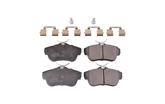 Brake Pad Set, disc brake ADT342208 Blue Print