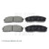 Brake Pad Set, disc brake ADT34221 Blue Print, Thumbnail 2