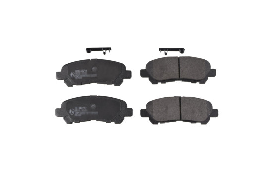 Brake Pad Set, disc brake ADT342210 Blue Print