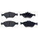 Brake Pad Set, disc brake ADT342213 Blue Print