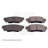 Brake Pad Set, disc brake ADT342214 Blue Print, Thumbnail 2